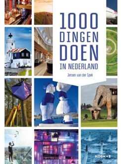 VBK Media Reisgids 1000 dingen doen in Nederland | Kosmos Uitgevers