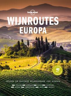 VBK Media Reisgids Lonely Planet NL Wijnroutes Europa | Kosmos Uitgevers