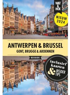 VBK Media Reisgids Wat & Hoe Antwerpen, Brussel | Kosmos Uitgevers