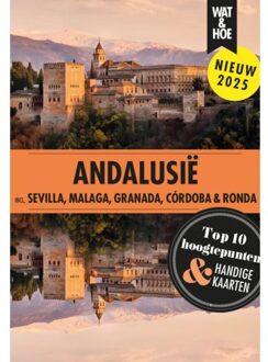 VBK Media Reisgids Wat & Hoe Reisgids Andalusië | Kosmos Uitgevers