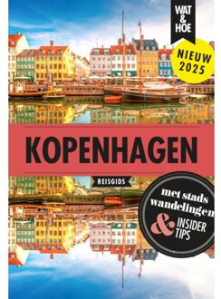 VBK Media Reisgids Wat & Hoe Reisgids Kopenhagen | Kosmos Uitgevers