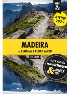 VBK Media Reisgids Wat & Hoe Reisgids Madeira | Kosmos Uitgevers