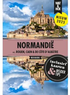 VBK Media Reisgids Wat & Hoe Reisgids Normandië | Kosmos Uitgevers