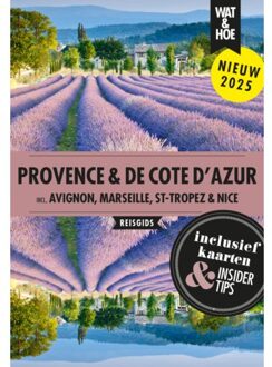 VBK Media Reisgids Wat & Hoe Reisgids Provence & De Cote d'Azur | Kosmos Uitgevers