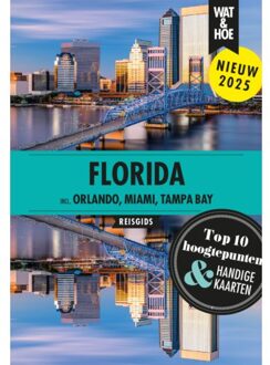 VBK Media Reisgids Wat & Hoe Stedentrip Florida | Kosmos Uitgevers