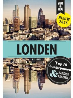 VBK Media Reisgids Wat & Hoe Stedentrip Londen | Kosmos Uitgevers