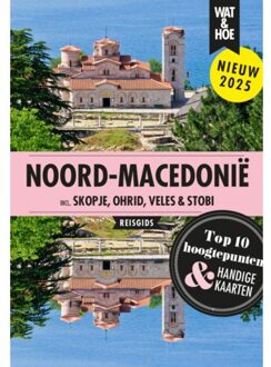 VBK Media Reisgids Wat & Hoe Stedentrip Noord-Macedonië | Kosmos Uitgevers