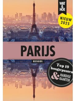 VBK Media Reisgids Wat & Hoe Stedentrip Parijs | Kosmos Uitgevers