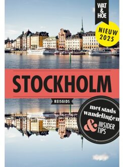VBK Media Reisgids Wat & Hoe Stedentrip Stockholm | Kosmos Uitgevers