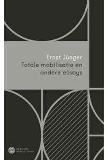 VBK Media Totale Mobilisatie En Andere Essays - Ernst Jünger