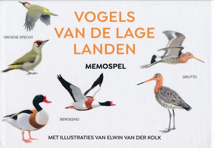 VBK Media Uitgevers Vogels van de Lage Landen - Memospel