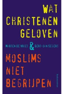 VBK Media Wat christenen geloven & moslims niet begrijpen - Boek Gert-Jan Segers (9023920422)
