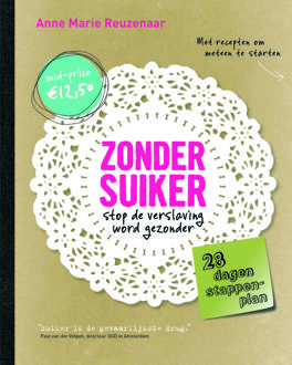 VBK Media Zonder suiker - Boek Anne Marie Reuzenaar (9021557347)