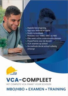 VCA-Compleet MBO/HBO + examen + training -  A.J. Verduijn (ISBN: 9789491595578)