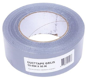 VEBA duct tape - reparatietape - zilver - 50 meter x 48 mm - Tape (klussen) Zilverkleurig