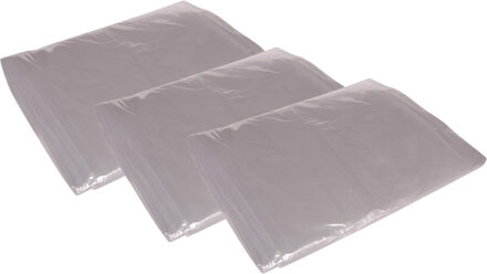 VEBA Klussen Afdekfolie - 3x - afdekzeil - transparant - 4 x 5 meter - voor o.a. schilderen