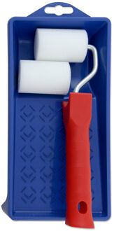 VEBA Lakroller - 5cm - schilderset - extra fijn met verfbak en beugel