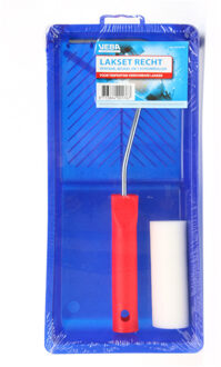 VEBA Lakroller schilderset - extra fijn - verfbak en beugel - Verfset - Schuim rollers