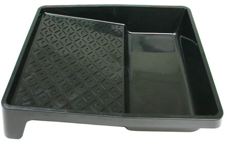 VEBA Verfbak - zwart - voor verfrollers/lakrollers tot 25 cm - verfspullen / schildersbenodigdheden