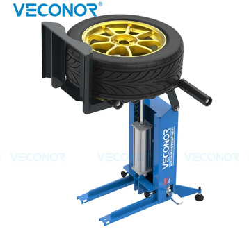 VECONOR Pneumatic Tyre Wheel Lifter for Tire Changer Universal Air Operation Tire Lifting Machine Wheel Moving Carrying Device