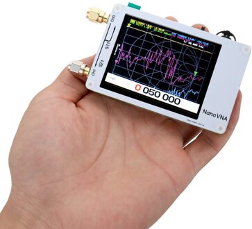Vector Netwerk Analyzer 50 KHz-900 MHz Draagbare Handheld Aanraken Screen Kortegolf MF HF VHF UHF Digitale USB Antenne analyzer
