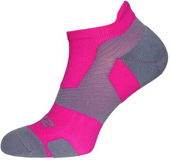 Vectr Light Cushion No Show Socks - Sokken Magenta/Light Grey