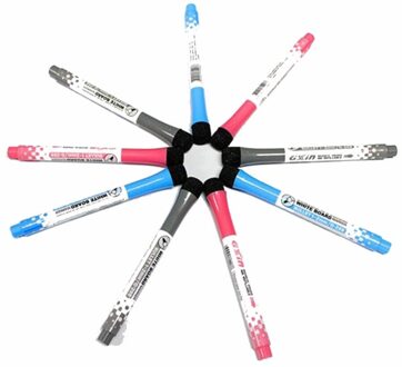 Veeg Marker Pen Niet Giftig Draagbare Leuke Whiteboard Pen Met Gum Kantoor Schoolbenodigdheden zwart