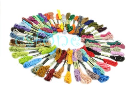 Veel 50 Katoen Cross Floss Stitch Draad Borduurwerk Naaien Strengen Multi Colorsbrand