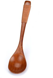 Veel Houten Lepel Bamboe Keuken Koken Gebruiksvoorwerp Tool Soep Theelepel Catering Cuchara Madera Creativa Lepels #3 $
