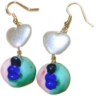 Veel Originele Handgeschilderde Kenmerken Van Sieraden Vrouwen Oorbellen Pendiente 2