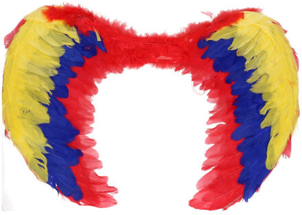 Veelkleurige fenix veren vleugels - Accessoires > Vleugels