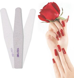 Veelzijdige Double Side Nail File Buffer Waterdicht Duurzaam Thuis Salon Art Manicure Tool Nail Care Nagelvijl