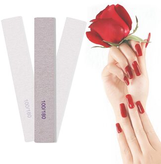 Veelzijdige Double Side Nail File Buffer Waterdicht Duurzaam Thuis Salon Art Manicure Tool Nail Care Nagelvijl