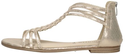 Veelzijdige Sandalette met Anti-Slide Hak en Touch-it Zool Tamaris , Beige , Dames - 37 EU