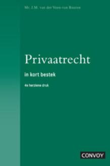 Veen-Privaatrecht in Kort Bestek - Boek J.M. van der Veen (9079564230)