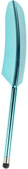 Veer Condensator Pen Voor Ipad Tablet Telefoon Stylus Condensator Stylus Voor IPhone6s 7 8 Xs Max blauw