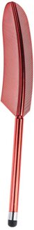 Veer Condensator Pen Voor Ipad Tablet Telefoon Stylus Condensator Stylus Voor IPhone6s 7 8 Xs Max rood