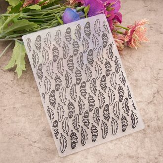 Veer Embossing Map voor Card Making Bloemen DIY Plastic Scrapbooking Fotoalbum Kaart Papier DIY Craft Decoratie Sjabloon