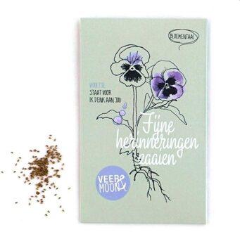 Veer En Moon Bloemenzaden Fijne Herinneringen Zaaien