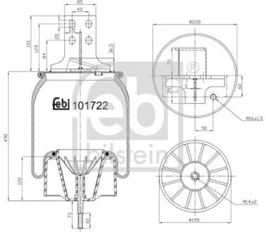 Veerbalg, luchtvering 101722