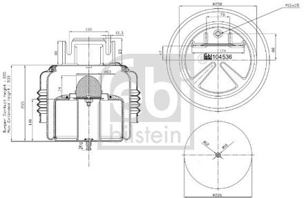 Veerbalg, luchtvering 104536