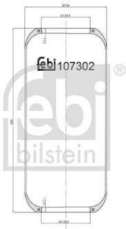 Veerbalg, luchtvering 107302