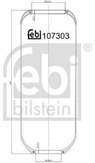 Veerbalg, luchtvering 107303