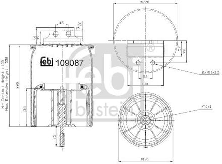 Veerbalg, luchtvering 109087