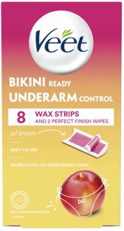 Veet Haarverwijderaar Veet Bikini & Onderarm Strips 8 st