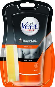 Veet Haarverwijderaar Veet In Shower Hair Removal Cream For Men Normal Skin 150 ml
