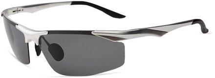 Vega Eyewear Black Gepolariseerde Zonnebril Sport Driver Vissen Mannen Mannelijke Aluminium Zonnebril Mannen Gepolariseerde Zonnebril Sport 003 V5