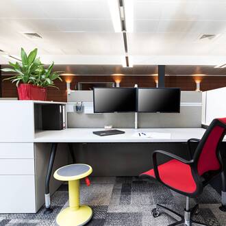 Vega LED hanglamp met EVG-DALI 62W wit aluminium