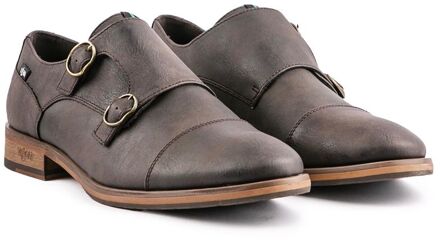 Vegan Chervil Monk Schoenen Bruin