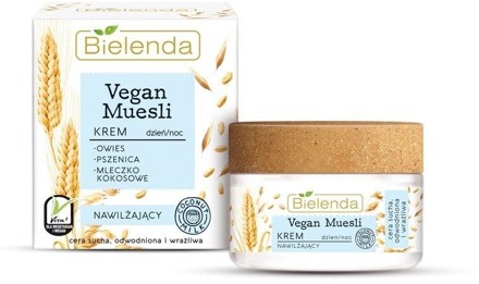 Vegan Muesli Moisturizing Cream Moisturizing Cream For Dry, Dehydrated And Sensitive Skin For Day And Night 50Ml